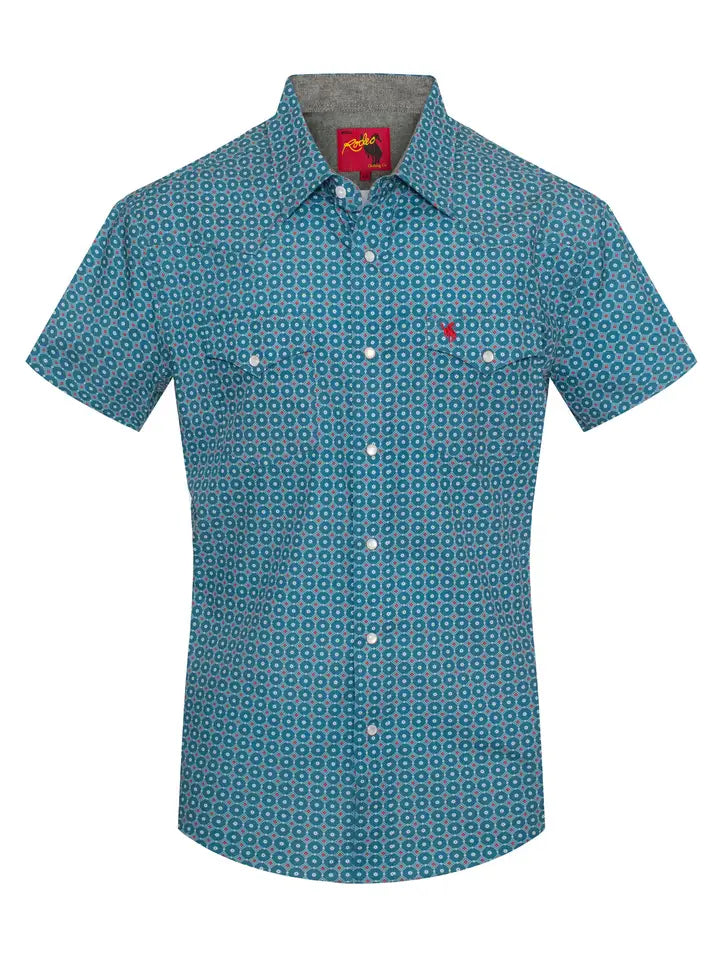Men's Short Sleeve Pearl Snap 1094 S