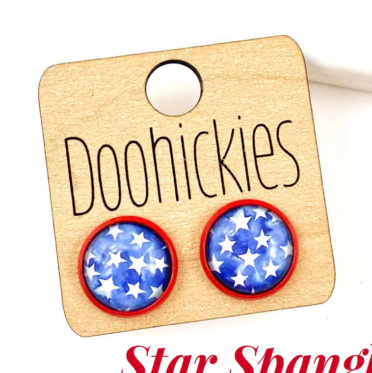 12mm Stars In Red Settings