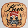 Beer Never Broke My Heart Sticker