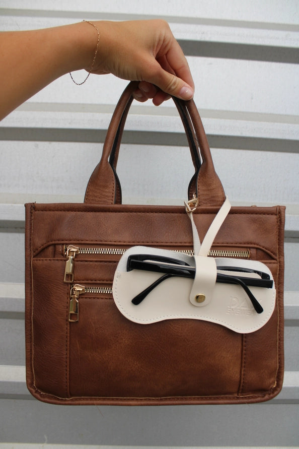 Eyewear Clutch Beige