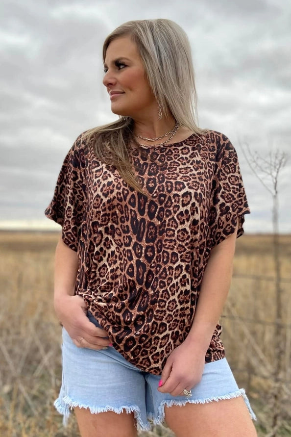 Cowgirl Cozy Cheetah Shirt