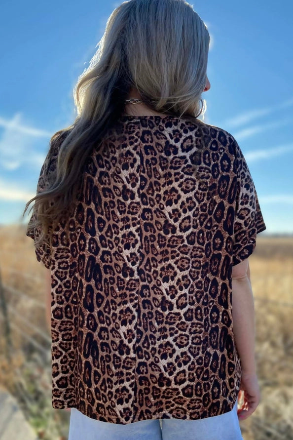 Cowgirl Cozy Cheetah Shirt