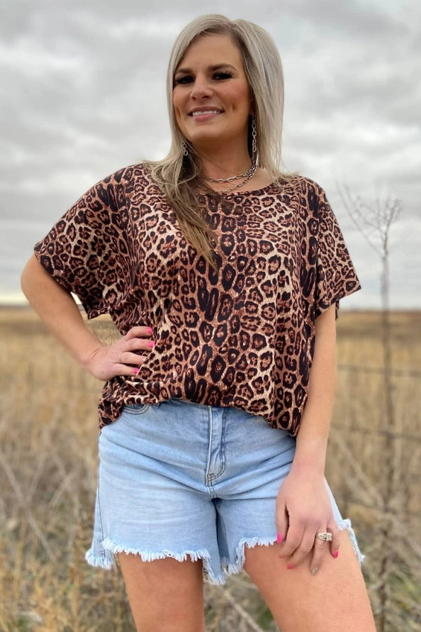 Cowgirl Cozy Cheetah Shirt