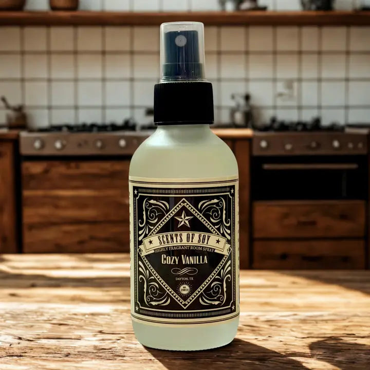 Cozy Vanilla Rustic Room Spray