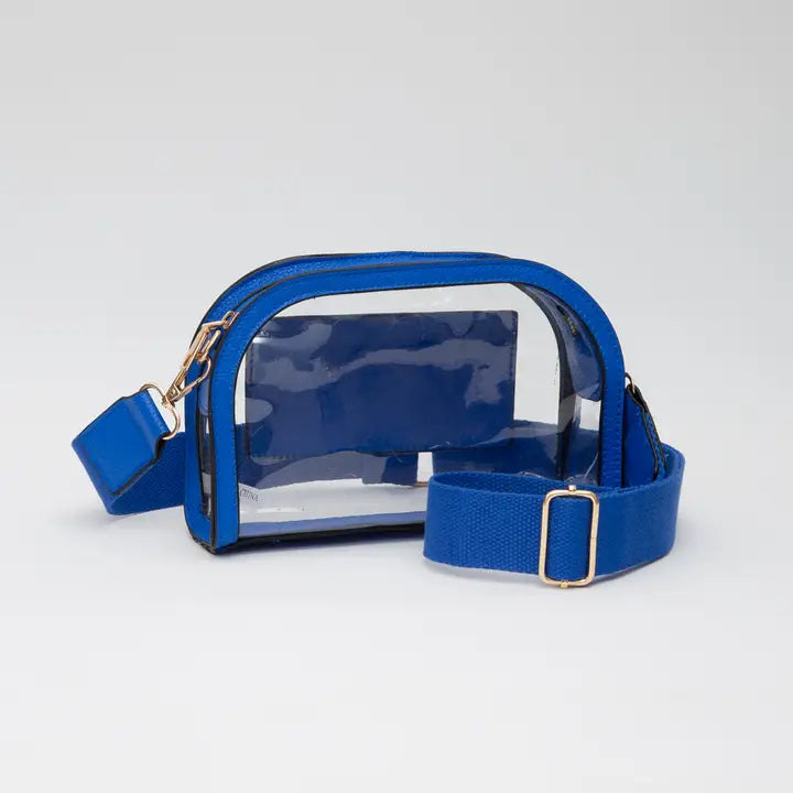 Gameday Stadium Clear Crossbody Bag