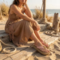 Harbor Rose Gold Sandals 10