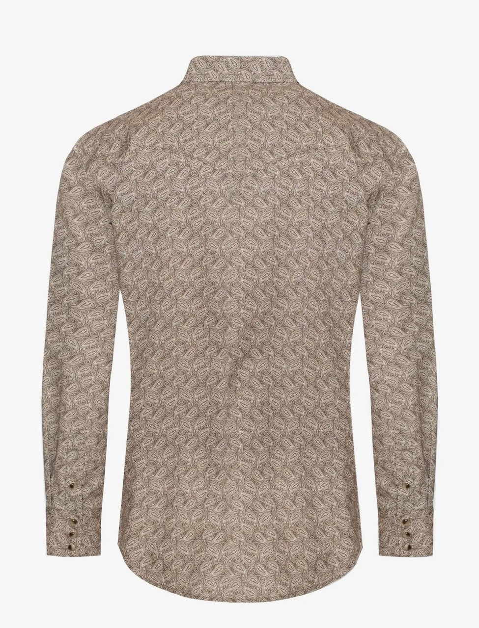 Men's Western Pearl Snap Print Shirt
