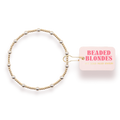 June Bracelet in Gold with Silver 6.75