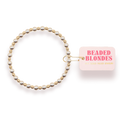 Katy Bracelet in Silver with Gold 6.75