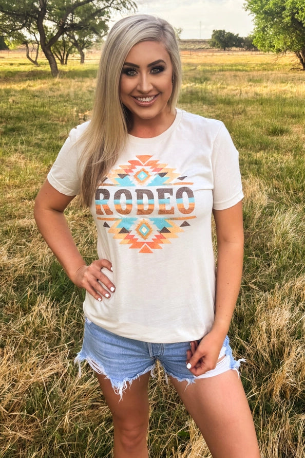 Light Tan Desert Rodeo Tee