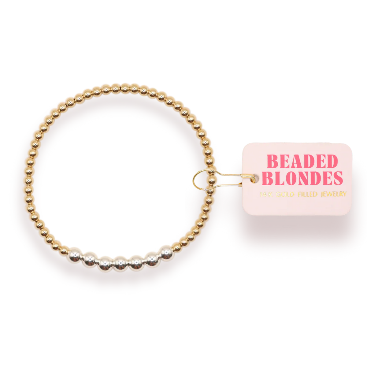 Lucky Bracelet in Mixed Metal 6.75