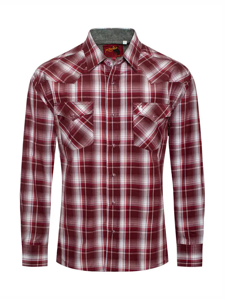 Men's Long Sleeve Pearl Snap 421 XXL