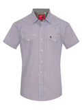 Men's Short Sleeve Pearl Snap 1102 M
