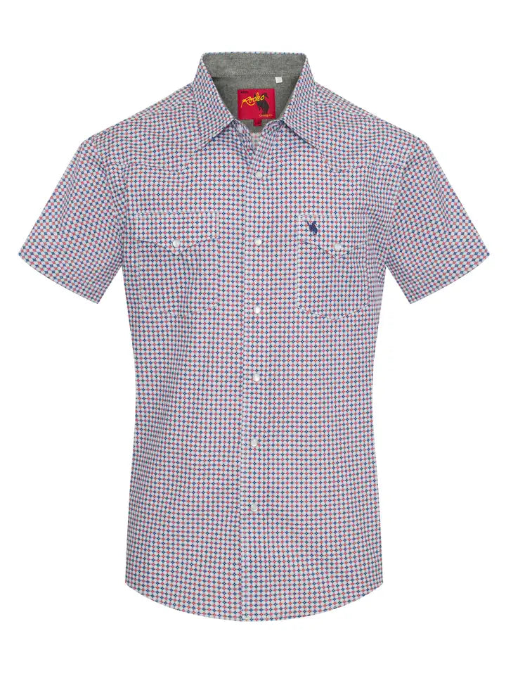 Men's Short Sleeve Pearl Snap 1102 S
