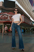 Mid Rise Super Flare Jeans 13