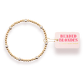 Olive Bracelet in Gold with Silver 6.75