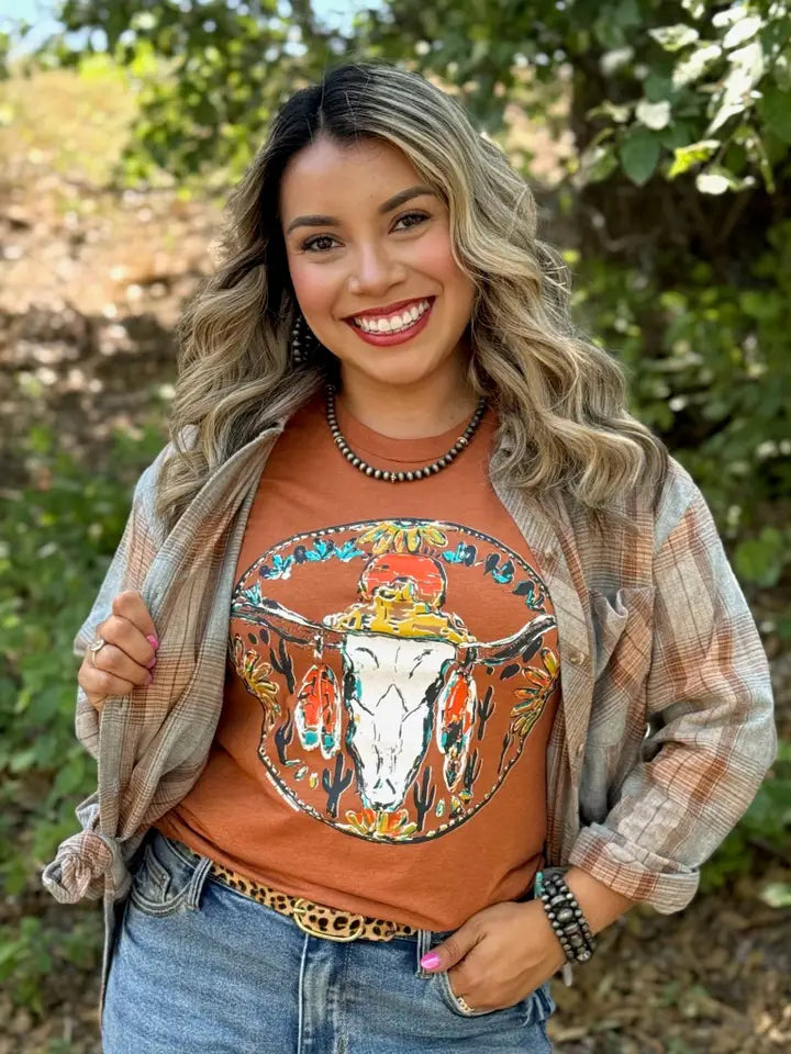 Pumpkin-Rust Everyday Comfort Flannel