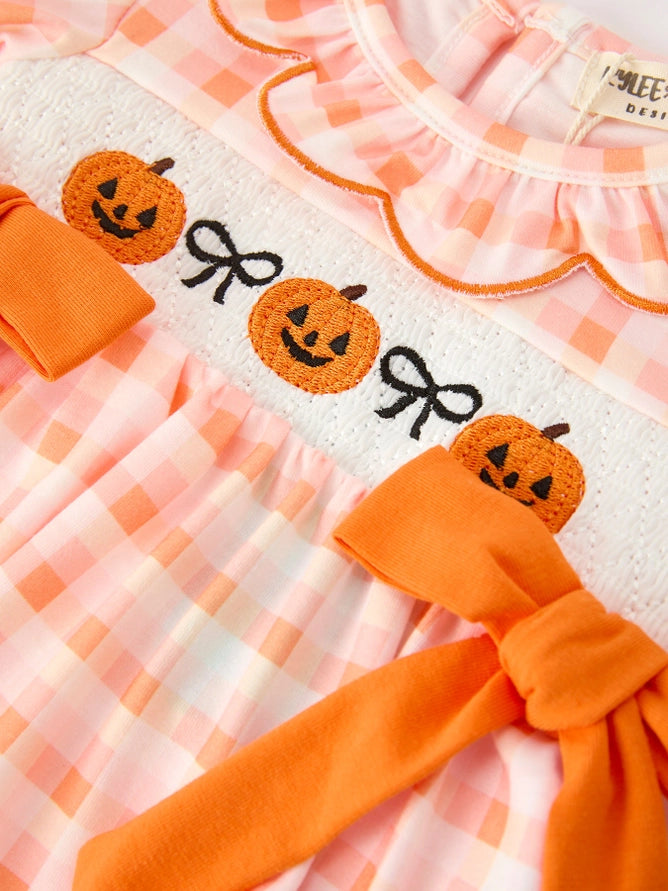Pumpkin Girls Bloomer Set