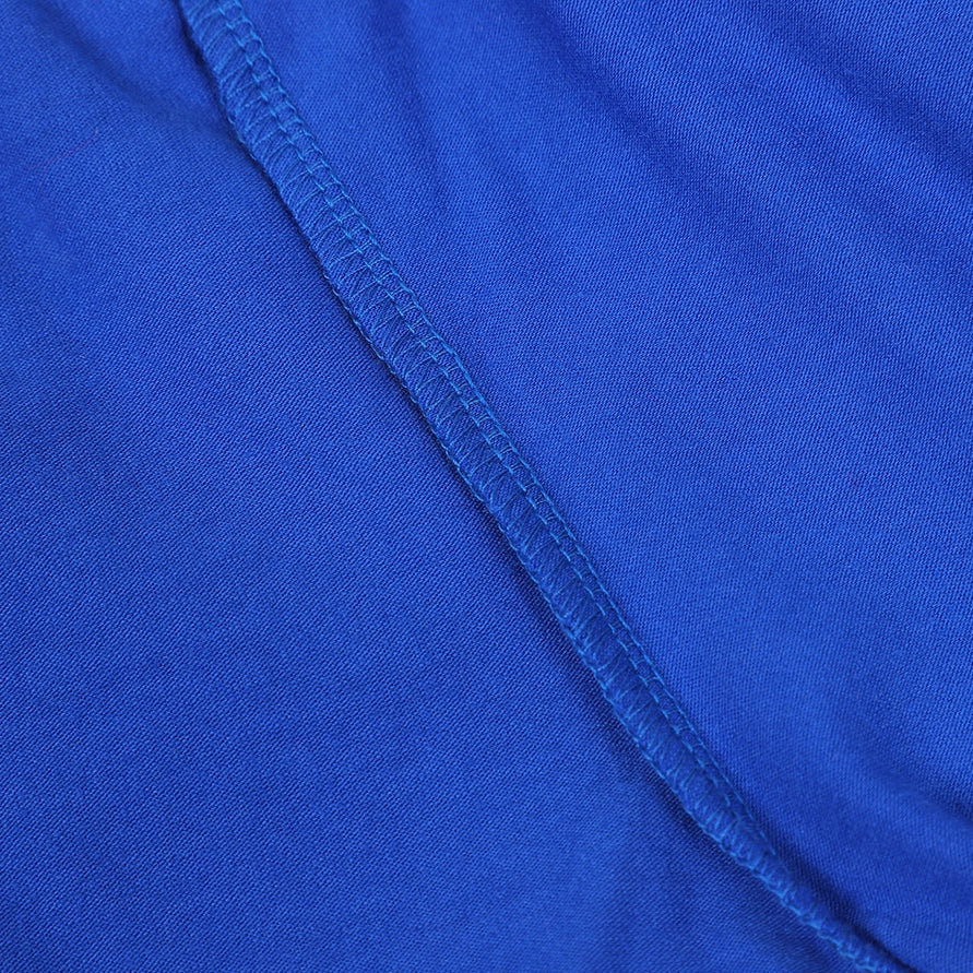 Royal Blue Sequins Bow Shorts