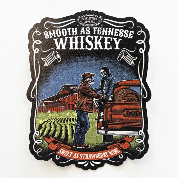 Smooth As Tennessee Whiskey Sticker