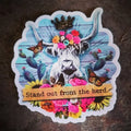 Stand Out From The Herd Sticker