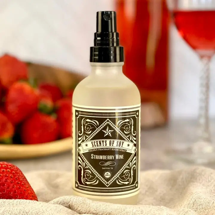 Strawberry Wine Rustic Room Spray